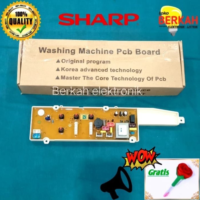MODUL/PCB BOARD MESIN CUCI SHARP