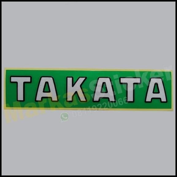 

HOT DEAL STICKER TAKATA !!!!!!!