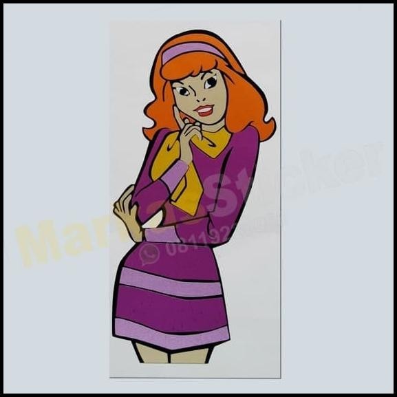 

DISKON STIKER SCOOBY DOO DAPHNE BLAKE CHARACTER !!
