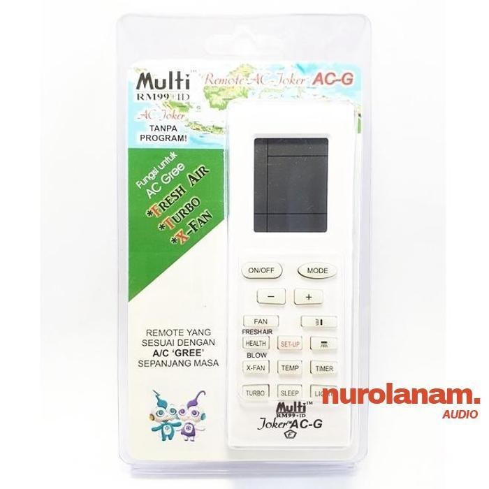 REMOT AC JOKER UNTUK MERK GREE nurolanam