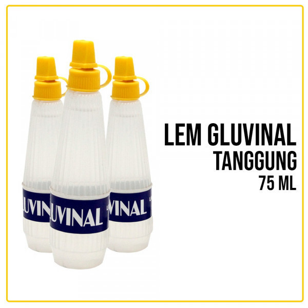 

LEM GLUVINAL TANGGUNG 75ML / LEM KERTAS / LEM CAIR UNTUK ANAK PAUD TK SD SMP SMA