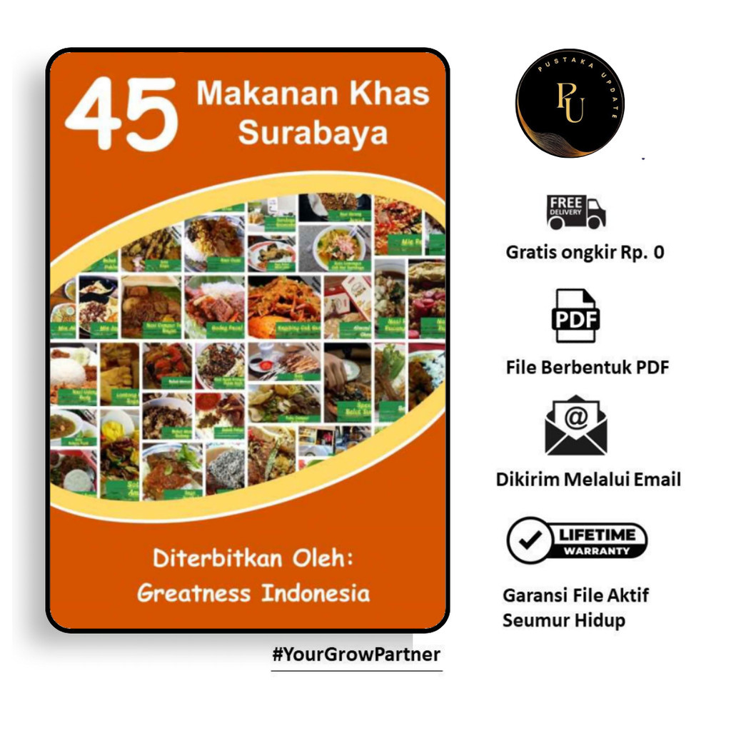 

418. 45 MAKANAN KHAS SURABAYA (JEMMY TANOD S.KOM.) - [-]