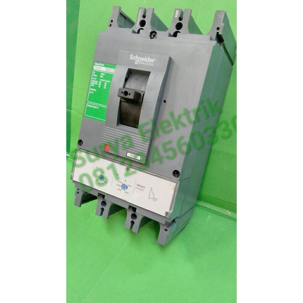 Schneider Mccb Breaker Nfb Cvs400F 3 Phase 3 Pole 320A 320 A Amper 320 Ori