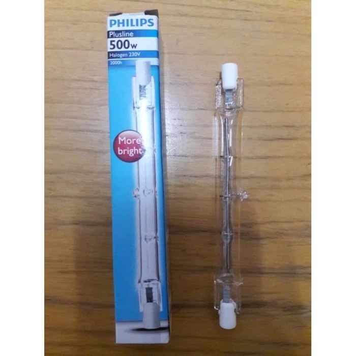 Sukaca - Bohlam Lampu Sorot Halogen 500Watt Philips Plusline