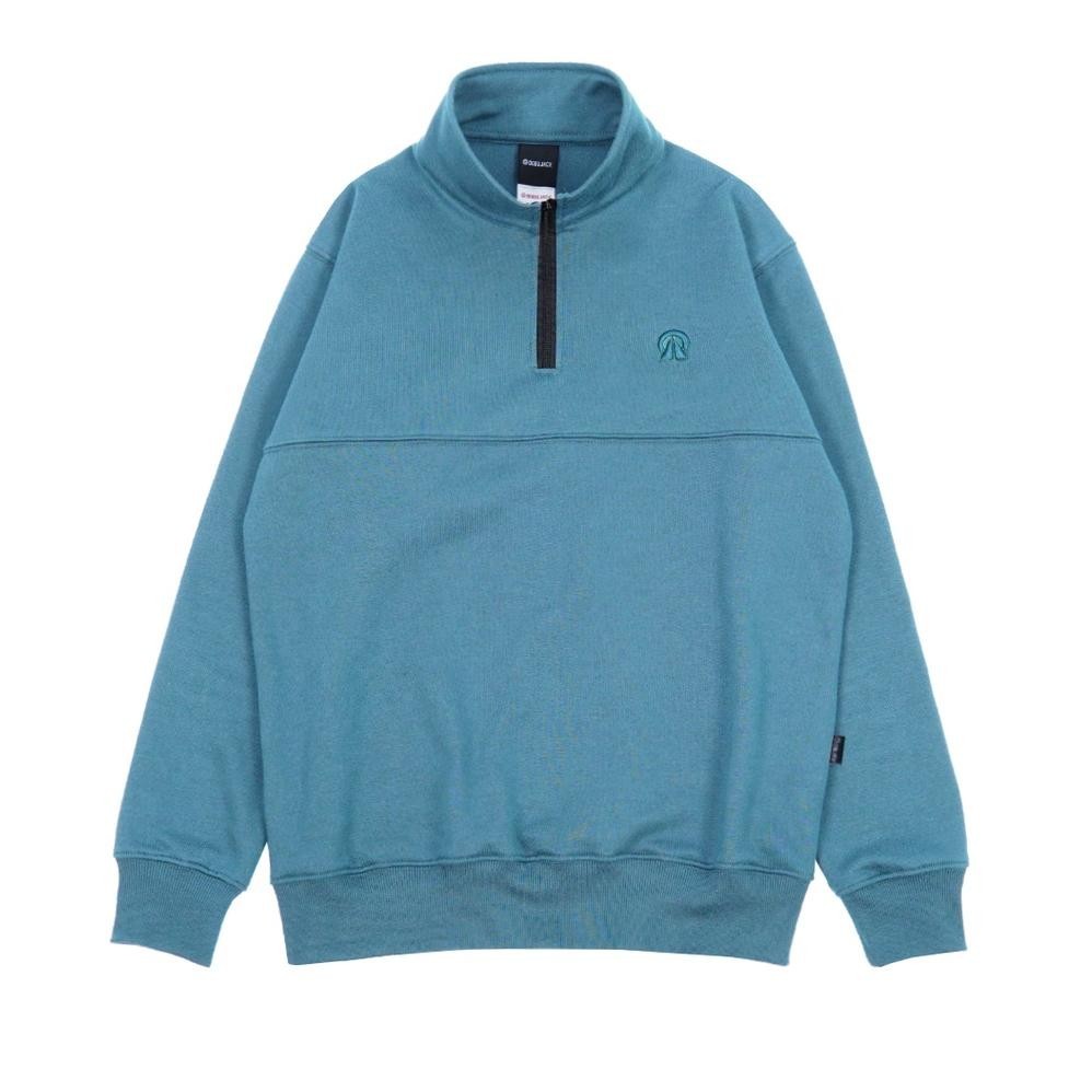 Sweater Kaos Pria Halfzip Judae Blue Stone