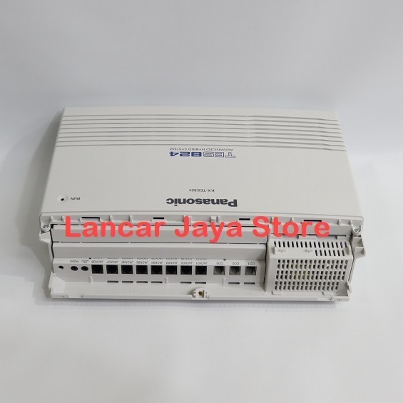 {SyaneShop} Panasonic PABX 3 lines CO 8 Extension PBX Unit KX-TES824 - Putih Diskon