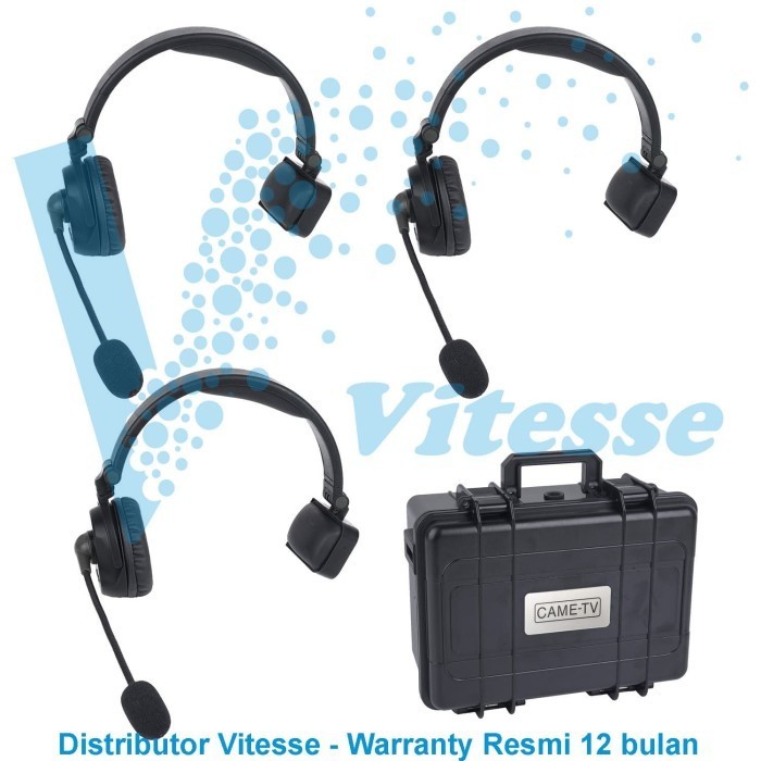 {SyaneShop} Came Waero Duplex intercom 3 Person - spt Clearcom Eartec Diskon