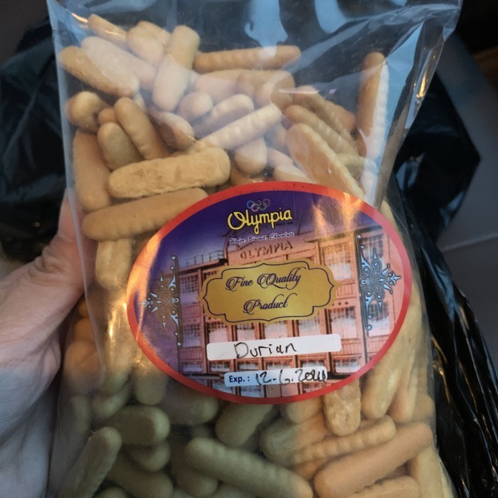 

DISKON Biskuit Durian Olympia