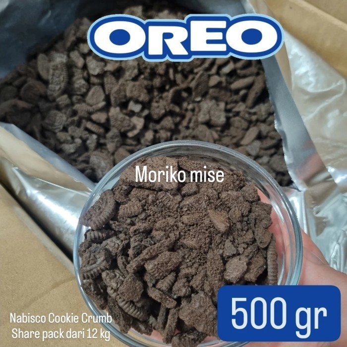 

NEW premium choc diced crumb NABISCO cookie crumble remah biskuit cokelat