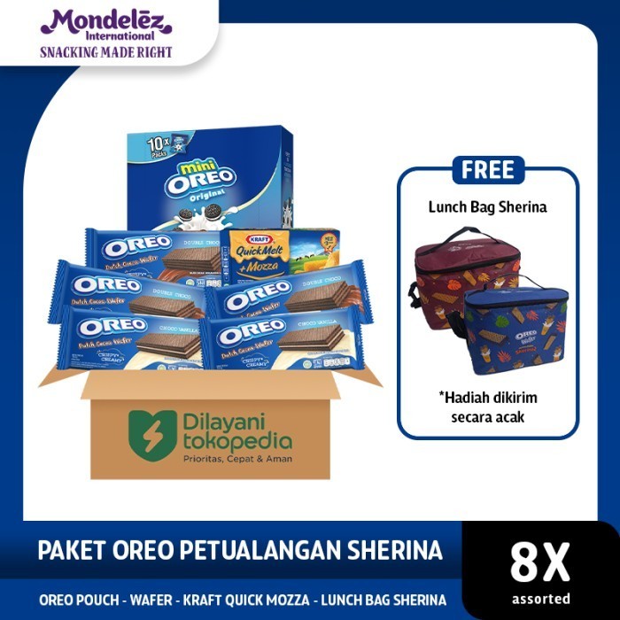 

OBRAL Paket Oreo dan Kraft Petualangan Sherina - Gratis Lunch bag