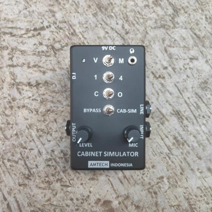 Cabinet Simulator Di Amtech Untuk Direct Sound Gitar Ke Mixer
