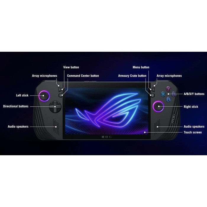 Asus ROG Ally X AMD Z1 Extreme 24GB 1TB W11 7.0FHD 120Hz