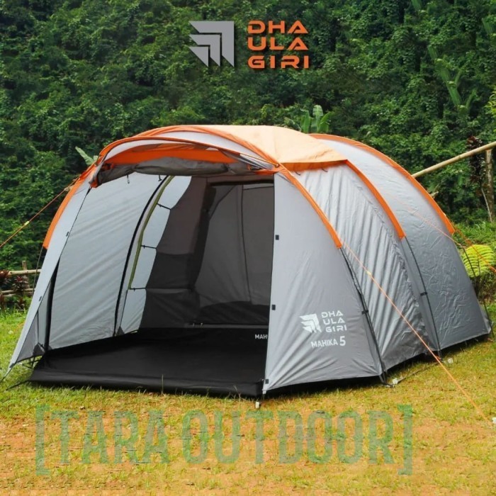 Soniaa_Sn- Tenda Dhaulagiri Mahika 5 Original Tenda Camping Kapasitas 5-6 Orang