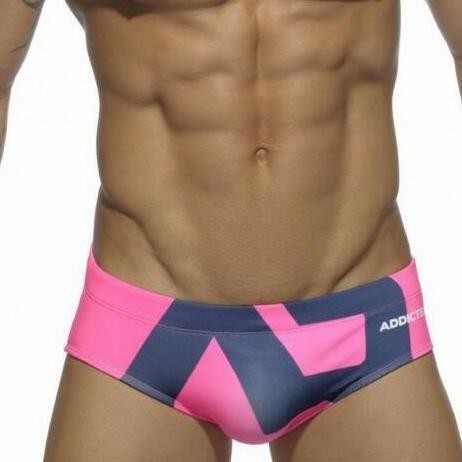 Ad Swimwear Addicted 6 Warna Celana Renang Pria - Merah Muda, Xl