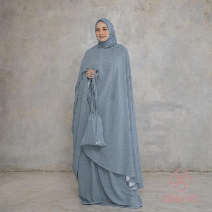Mukena Dewasa Rayon Lunara 2 in 1 Diario