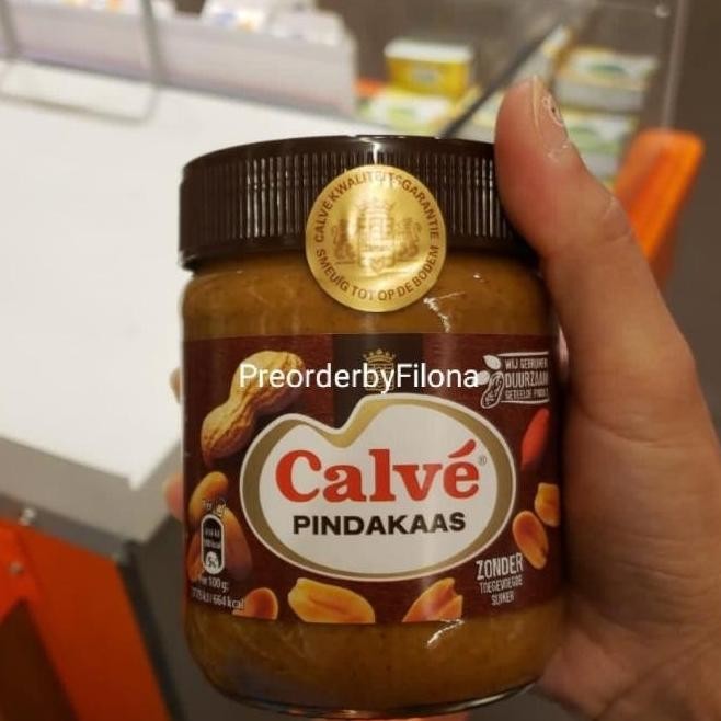 

Selai Kacang Calve Pindakaas / Peanut Butter Jar 350Gr