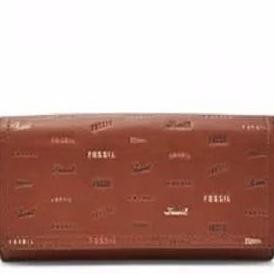 DOMPET WANITA PANJANG KEREN FOSSIL LOGAN FLAP CLUTCH