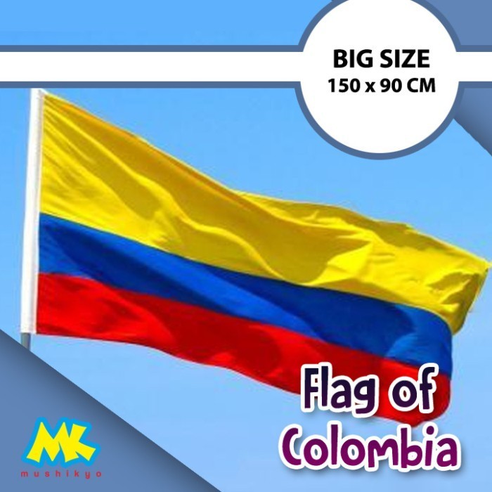 

Terlaris Bendera Kolombia / Colombia Flag - ukuran besar SALE