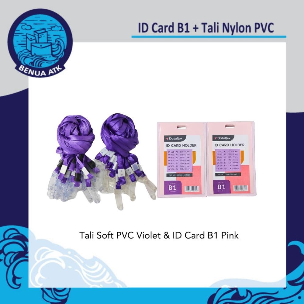 

We69 Bundling Id Card B1 + Tali Id Nylon Soft Pvc Dataflex [Nylksfp] Termurah