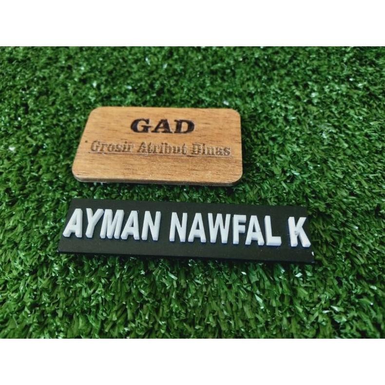 

Gb29 Name Tag Text Timbul Papan Nama Id Card Terlaris
