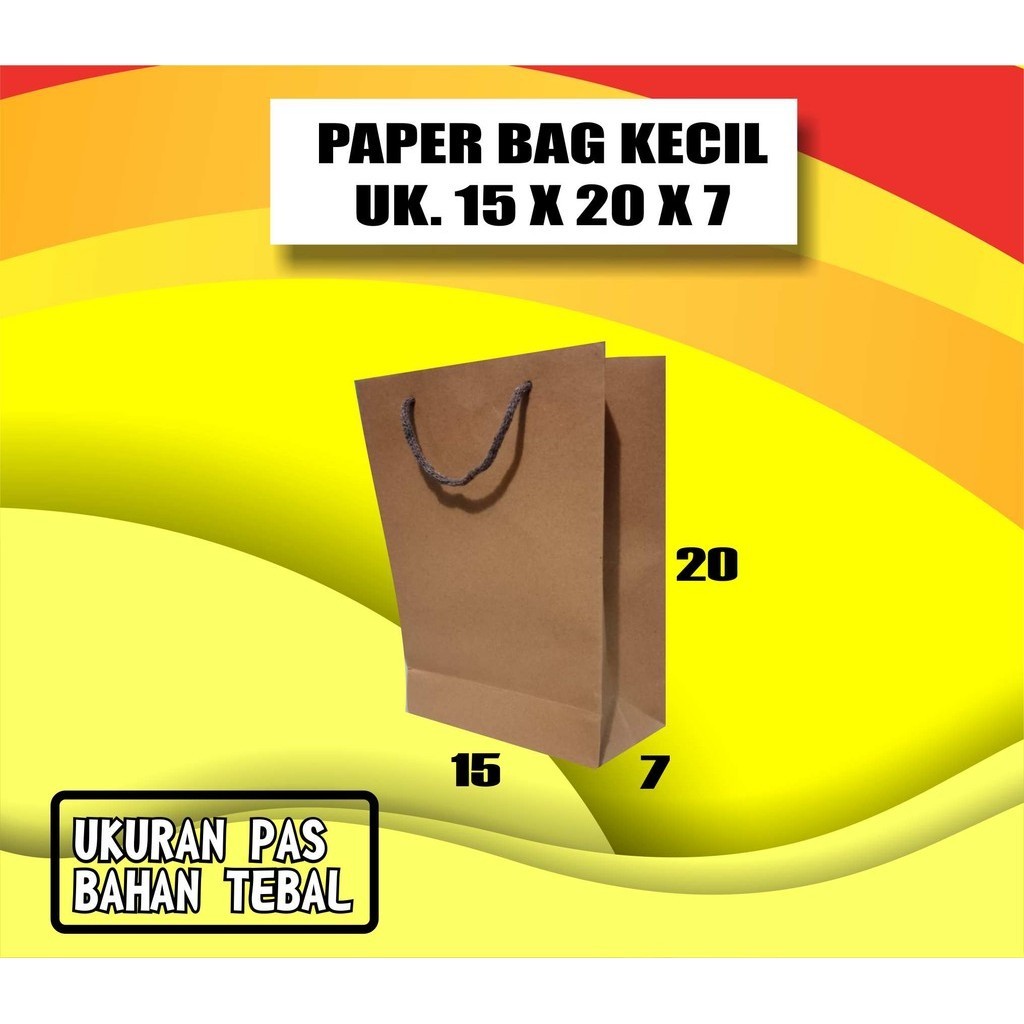 

PAPERBAG KECIL UKURAN 15X20X7 CUSTOM DAN POLOS, TAS KERTAS UNTUK SOUVENIR HAJATAN BERKUALITAS