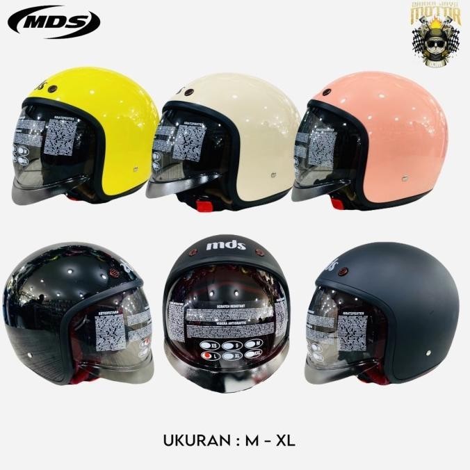 HELM MDS MAGNUM || MDS RETRO || MDS BOGO