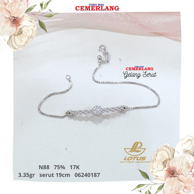 GELANG EMAS SERUT 750 17K 3.35 06240187