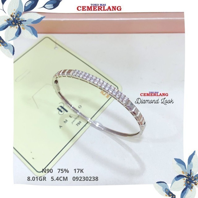 GELANG AMERO FASHION 750 17K 5.4CM 7.81 09230238