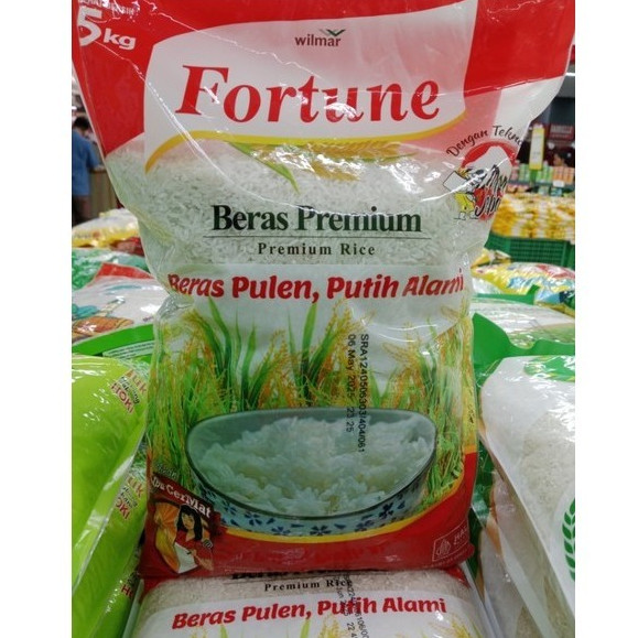 

Beras Premium Merk FORTUNE 5KG