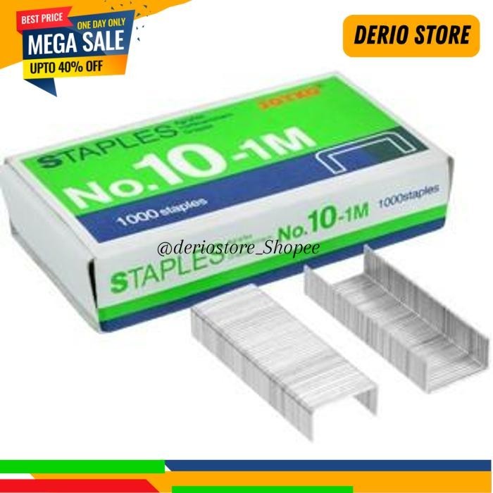 

STAPLES ISI STAPLER REFILL STAPLER HEKTER JOYKO ORIGINAL HD-10 H TERKINI