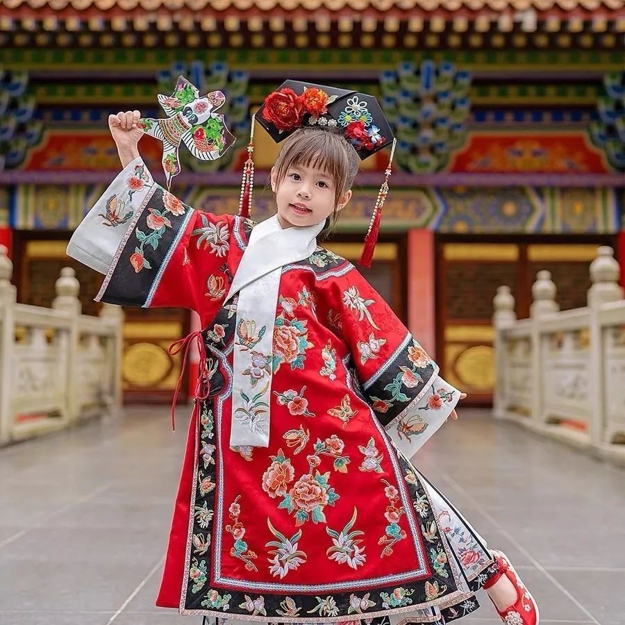 Gaun Putri Dinasti Qing Gaya Sama Gaun Putri Dinasti Qing Gaya Sama Gaun Putri Dinasti Qing