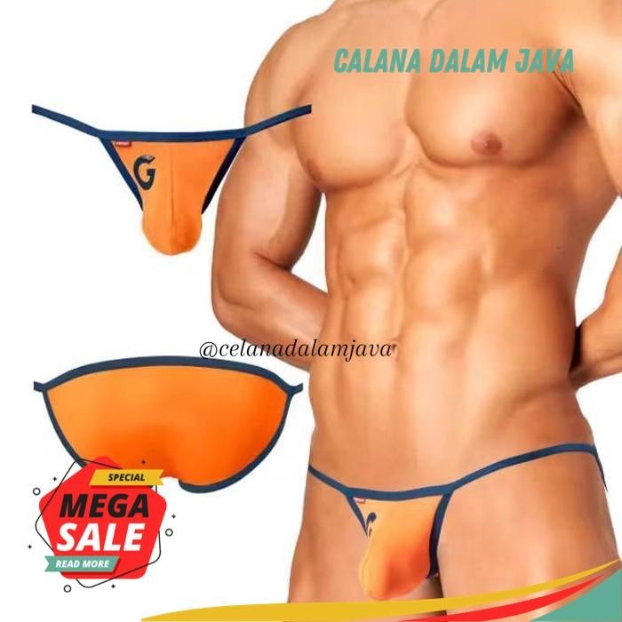 GX3 SHEER MINI TANGA / CELANA DALAM PRIA SEXY TERBARU BEST SELLER 