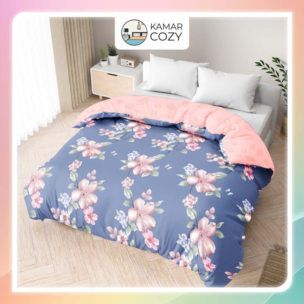 Kintakun DLUXE Bed Cover Only / Selimut Tebal / Comforter 180 x 200 King Anindya Aesthetic Badcover 