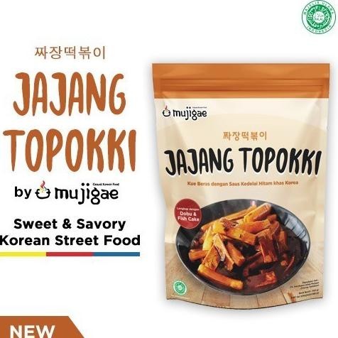 

promo- mujigae by wonhae jajang topokki 330 gr /tteokbokki instan / tteobokki / tokpoki / topoki / saus kedelai hitam / makanan korea instan halal SS99