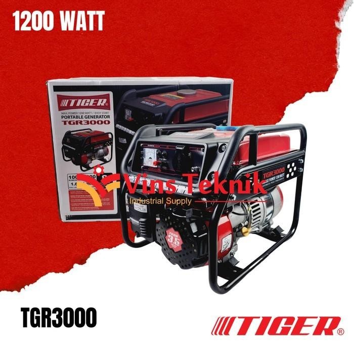 Genarator Set Genset 4TAK TIGER TGR3000 genset 1200Watt Kualitas Terbaik