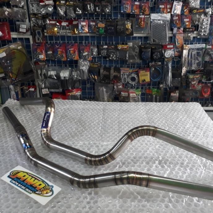 Stang titanium burn mufact thailand ukuran standar & ceper PCX Nmax