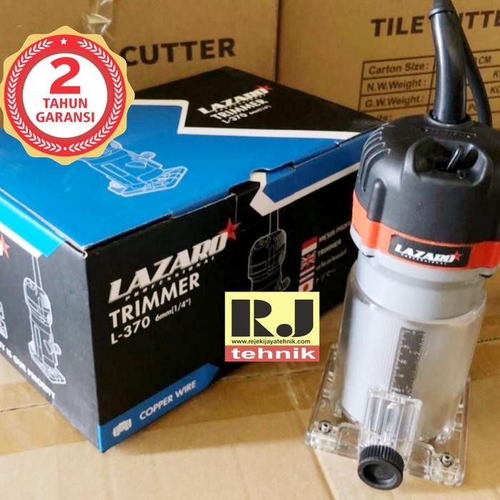 Mesin Profil Router Trimmer Kayu 6mm Lazaro L370 Kualitas Terbaik