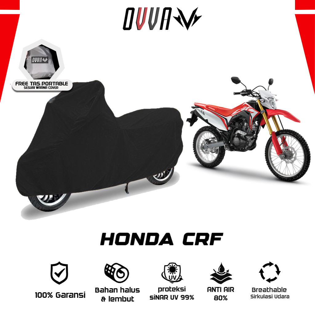 Cover Motor Honda CRF All Type / Sarung Motor Honda Crf 150 / Selimut CRF 150 250