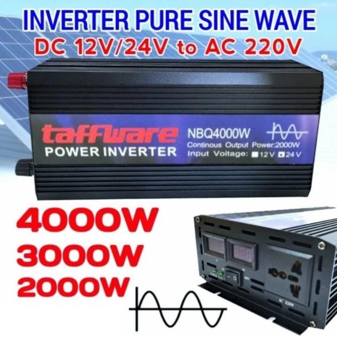 Power Inverter 2000 Watt Pure Sine Wave DC 12V AC 220V SUNYIMA PSW