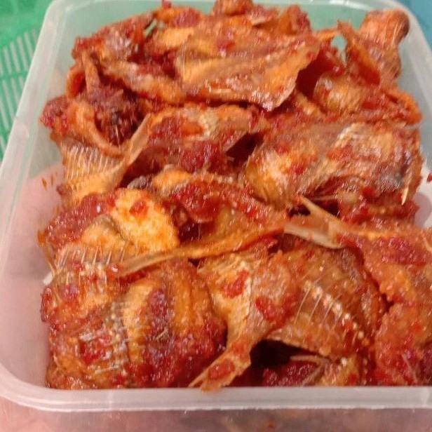 

ikan asin balado kapasan/pakang 200gr A9