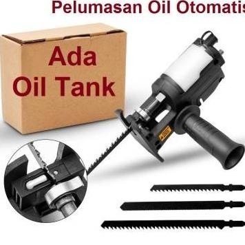 Adaptor Jigsaw Gergaji Mesin Adapter Reciprocating Jigsaw Tambahan Jig
