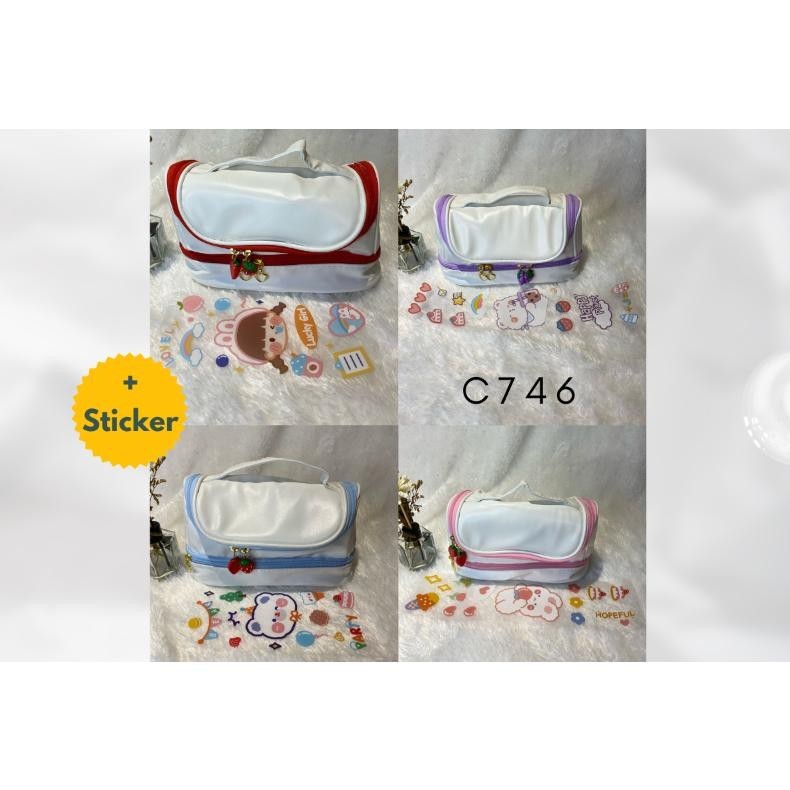 

BISA COD TEMPAT PENSIL ANAK LUCU MURAH KEKINIAN MOTIF ANIMAL DAN GIRLS / TAS MAKEUP TENTENG 2 LAPIS KAPASITAS BESAR (C746) rt-4
