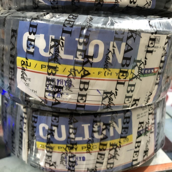 Kabel Serabut 2X0.75 Culion (20 Meter) Hitam