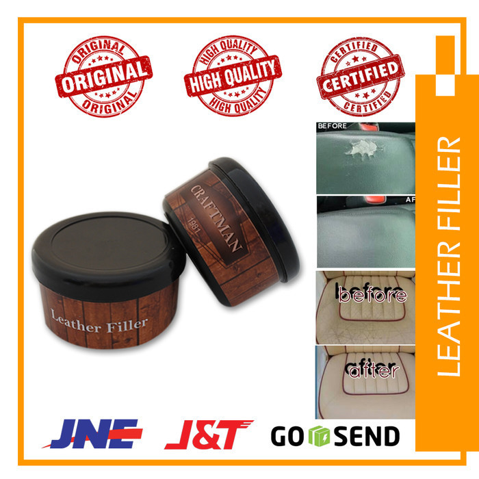 Leather Filler Dempul Kulit (Leather Filler Kit)