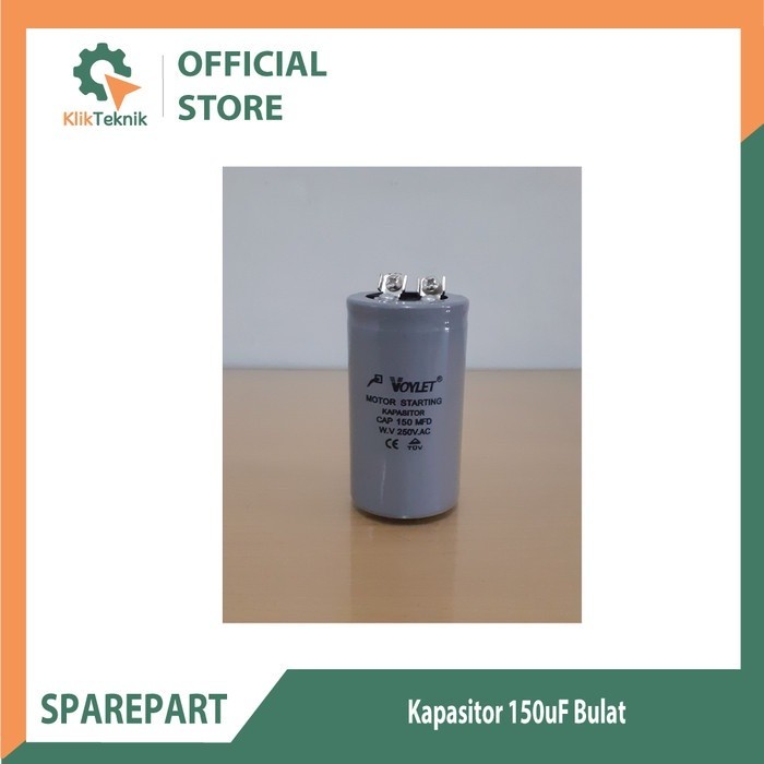 Kapasitor 150uF bulat Voylet (1/4HP)