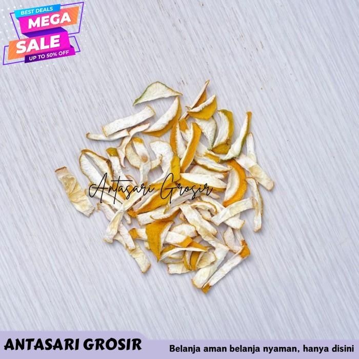 

DRIED LEMON PEEL KULIT BUAH LEMON KERING FRUIT ORGANIK 10 GR - 100 GR PRODUK TERBAIK!!