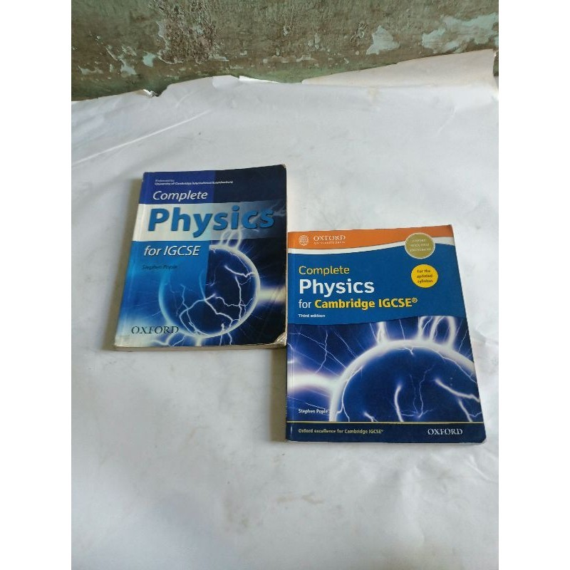 COMPLETE PHYSICS FOR IGCSE, COMPLETE PHYSICS FOR CAMBRIDGE IGCSE TANPA CD