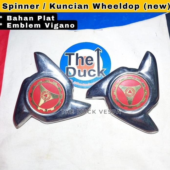 SPINNER WHEELDOP VESPA VIGANO MERAH