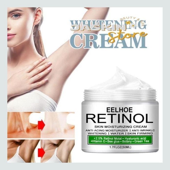 READY EELHOE Retinol Underarm Cream Body Whitening Armpit Brightening