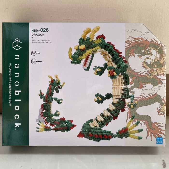

Nano block Kawada DRAGON NBM 026 Original Japan - NEW ITEM